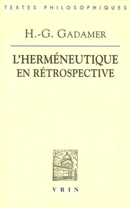 L'herméneutique en rétrospective