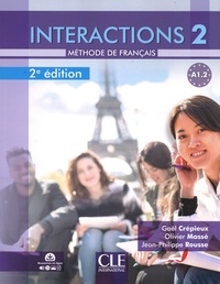Gaël Crépieux et Olivier Massé - Interactions 2 A1.2 - Méthode de français.