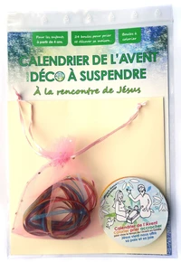 Calendrier de l'Avent à colorier