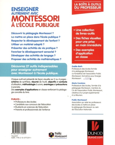 Enseigner autrement avec Montessori à l'école publique