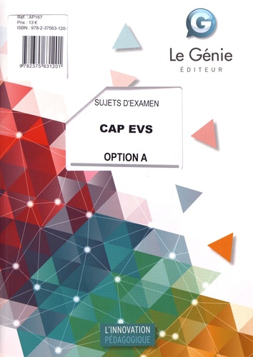 Gaëlle Flament - CAP EVS option A - Sujets d'examen.