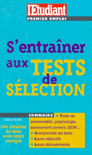 Gaëlle Fouéré - S'Entrainer Aux Tests De Selection.