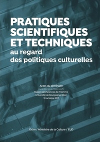 Gaëlle Lesaffre - Pratiques scientifiques et techniques au regard des politiques culturelles.