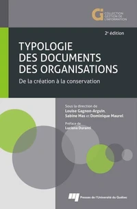 Typologie des documents des organisations