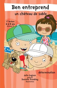 Ben entreprend un chateau de sable