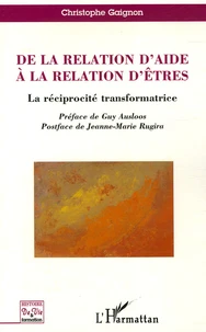 De la relation d'aide à la relation d'êtres