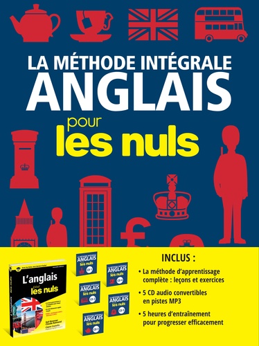 Gail Brenner - La méthode intégrale Anglais pour les nuls. 5 CD audio