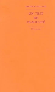 Un test de fragilité