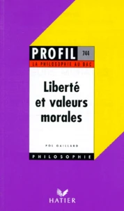 Liberte Et Valeurs Morales