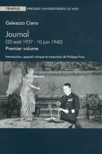 Journal. Volume 1 (22 août 1937-10 juin 1940)