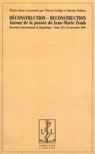 Déconstruction-Reconstruction