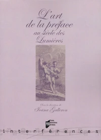 L'art de la préface au siècle des Lumières
