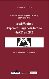 Les difficultés d'apprentissage de la lecture du CE2 au CM1