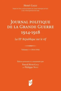 Journal politique de la Grande Guerre 1914-1918