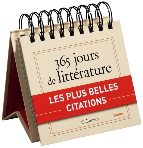 Gallimard - 365 jours de littérature.