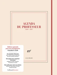 Agenda du professeur