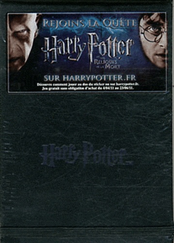  Gallimard - Carnet de note Harry Potter Noir.