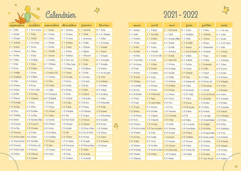 Agenda Le Petit Prince  Edition 2021-2022