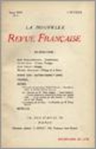  Gallimard - La Nouvelle Revue Française (1908-1943) N° 1 février 1909 : .