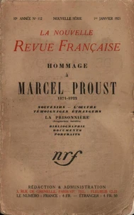 Hommage à Marcel Proust