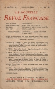  Gallimard - La Nouvelle Revue Française (1908-1943) N° 128 mai 1924 : .