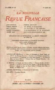 La Nouvelle Revue Française (1908-1940) N° 141 juin 1925