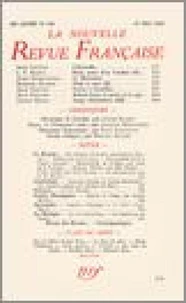 La Nouvelle Revue Française (1908-1940) N° 308 mai 1939