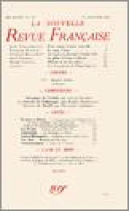 La Nouvelle Revue Française (1908-1940) N° 316 janvier 1940