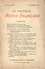 La Nouvelle Revue Française (1908-1943) N° 58 octobre 1913