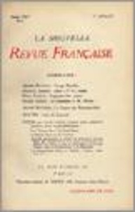  Gallimard - La Nouvelle Revue Française (1908-1943) N° 6 juillet 1909 : .