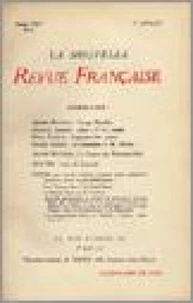 La Nouvelle Revue Française (1908-1940) N° 6 juillet 1909