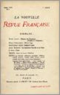 La Nouvelle Revue Française (1908-1940) N° 7 août 1909