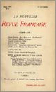 La Nouvelle Revue Française (1908-1940) N° 9 octobre 1909