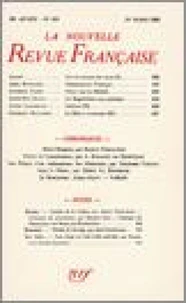 La Nouvelle Revue Française (1908-1943) N° 325 mars 1941