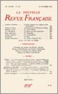 La Nouvelle Revue Française (1908-1943) N° 332 octobre 1941