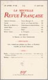 La Nouvelle Revue Française (1908-1943) N° 342 août 1942
