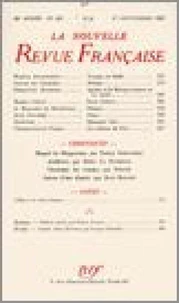 La Nouvelle Revue Française (1908-1943) N° 343 sept 1942