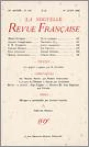 La Nouvelle Revue Française (1908-1943) N° 352 juin 1943