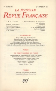  Gallimard - La Nouvelle Revue Française N° 135 (mars 1964) : .