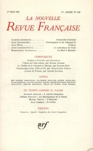 La Nouvelle Revue Française N° 149 mai 1965