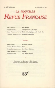 La Nouvelle Revue Française N° 194 février 1969