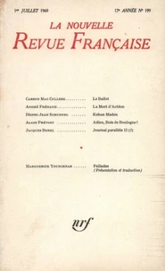 La Nouvelle Revue Française N° 199 juillet 1969