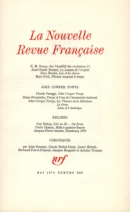 Gallimard - La Nouvelle Revue Française N° 233 mai 1972 : .