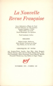  Gallimard - La Nouvelle Revue Française N° 239 novembre 1972 : .