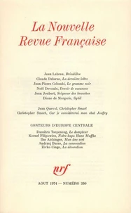 La Nouvelle Revue Française N° 260, aout 1974