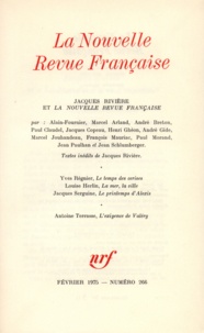  Gallimard - La Nouvelle Revue Française N° 266 février 1975 : .