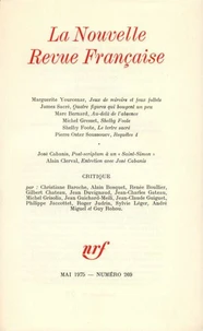 La Nouvelle Revue Française N° 269, mai 1975