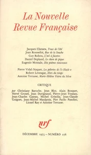 La Nouvelle Revue Française N° 276 décembre 1975