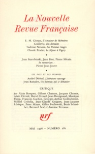  Gallimard - La Nouvelle Revue Française N° 281, mai 1976 : .