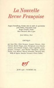 La Nouvelle Revue Française N° 282, juin 1976